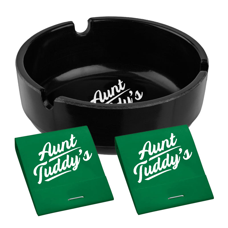 Aunt Tuddy's Ash Tray (And Matches)
