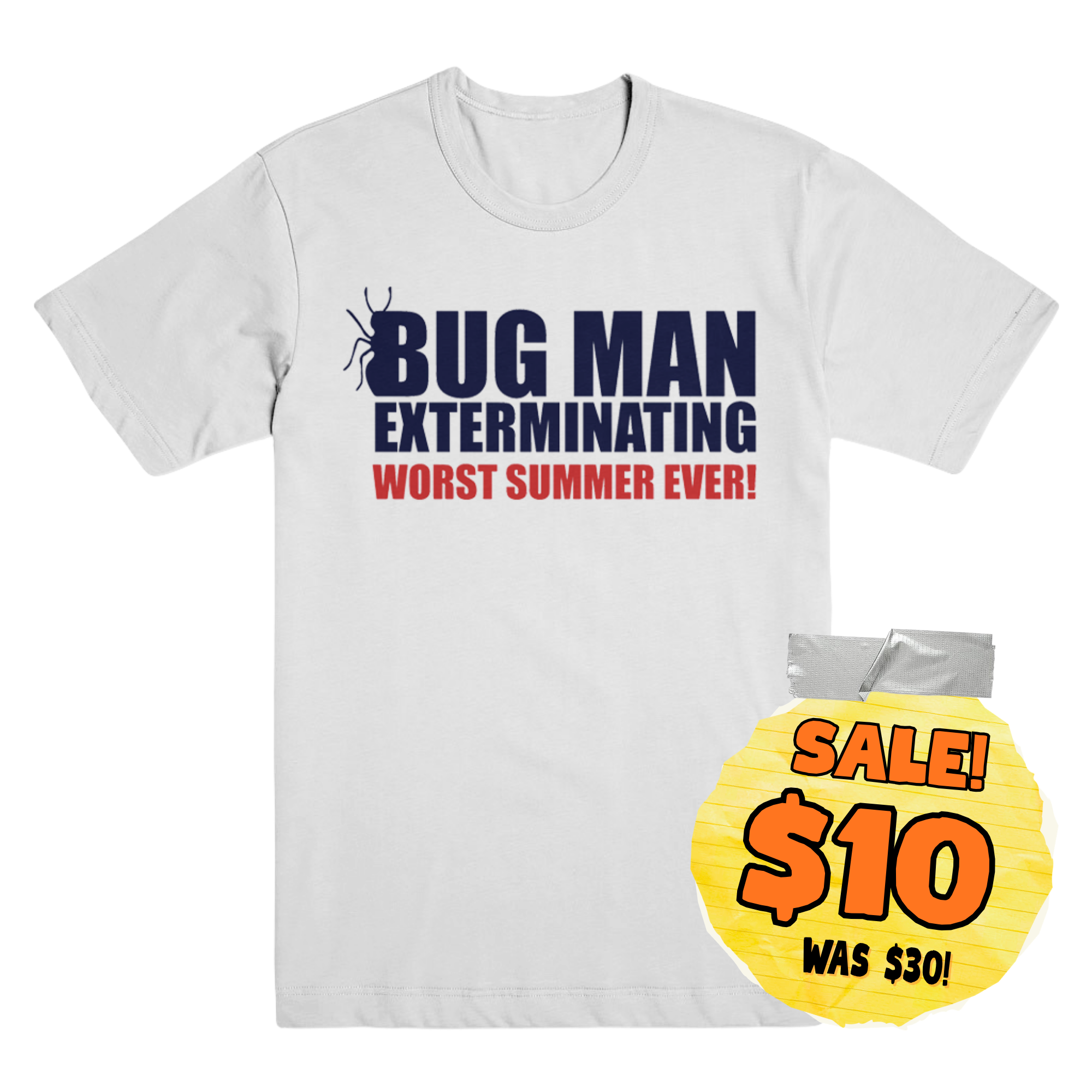Bug Man Exterminating T-Shirt