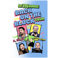 Back On The Block Tour Poster