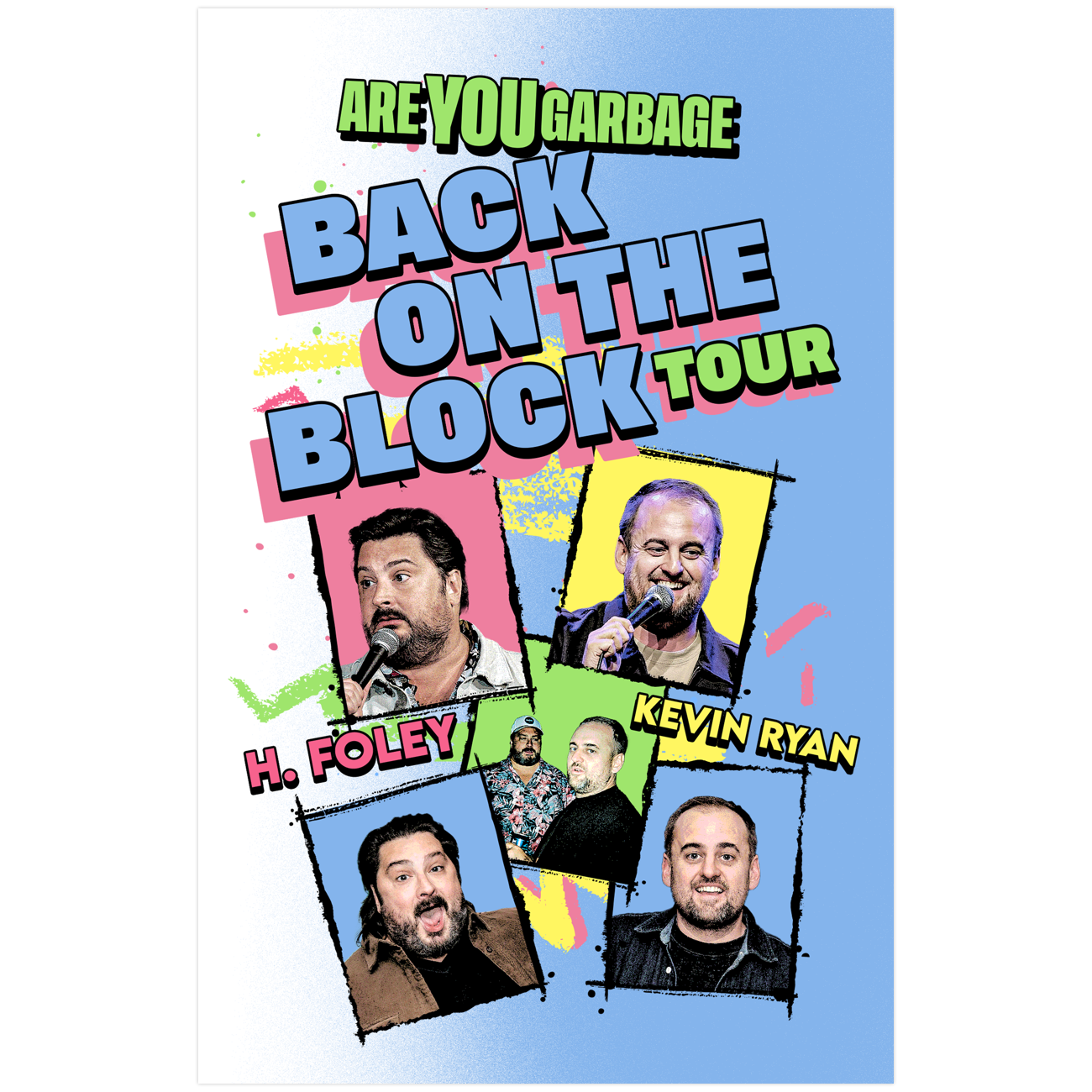 Back On The Block Tour Poster