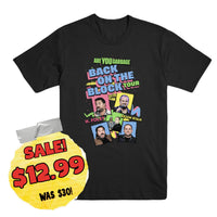 Back On The Block Tour T-Shirt - Black