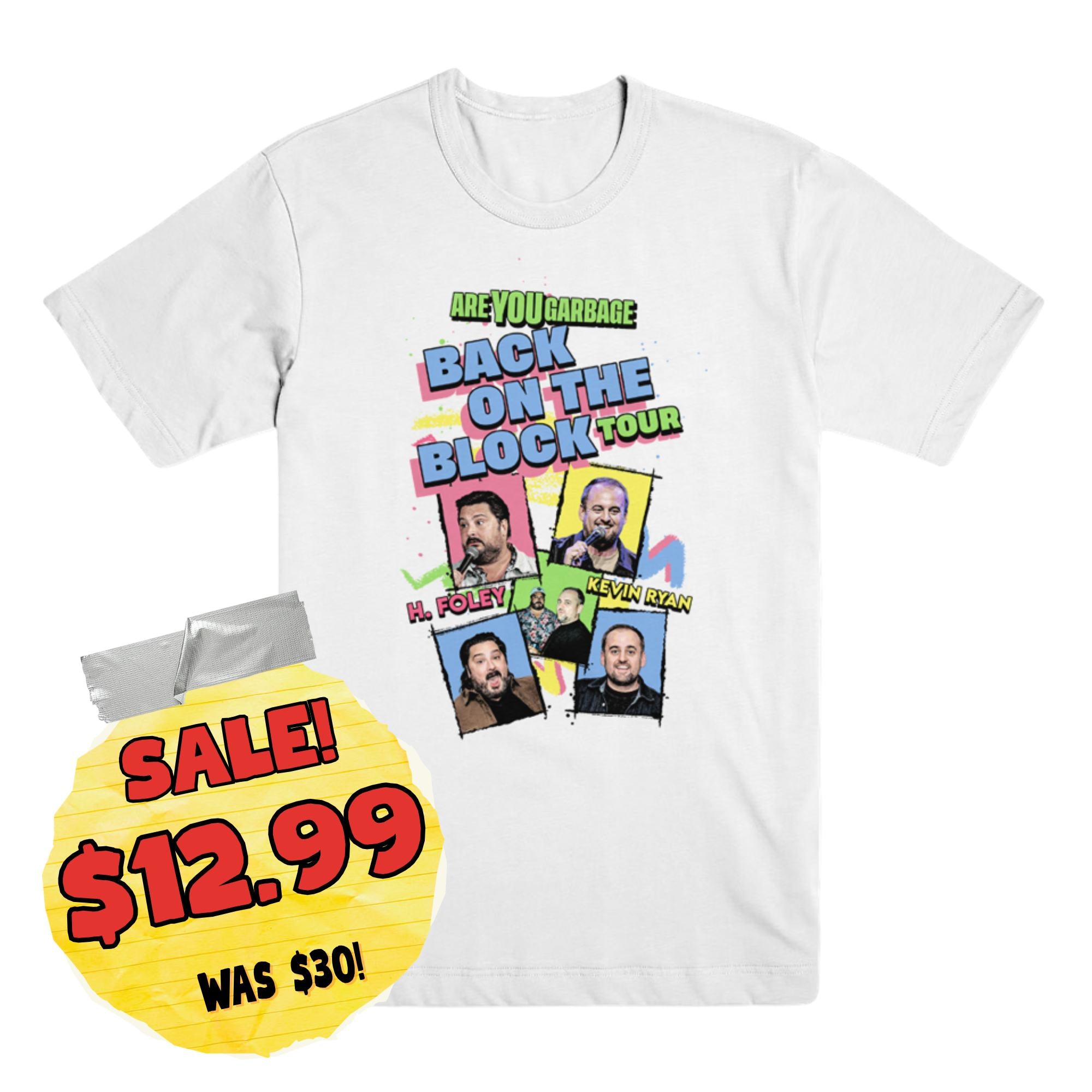 Back On The Block Tour T-Shirt - White