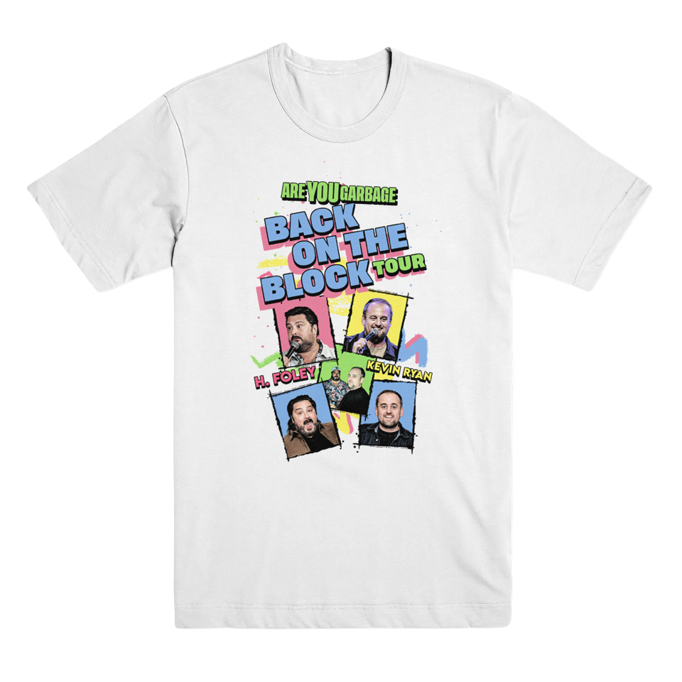 Back On The Block Tour T-Shirt - White